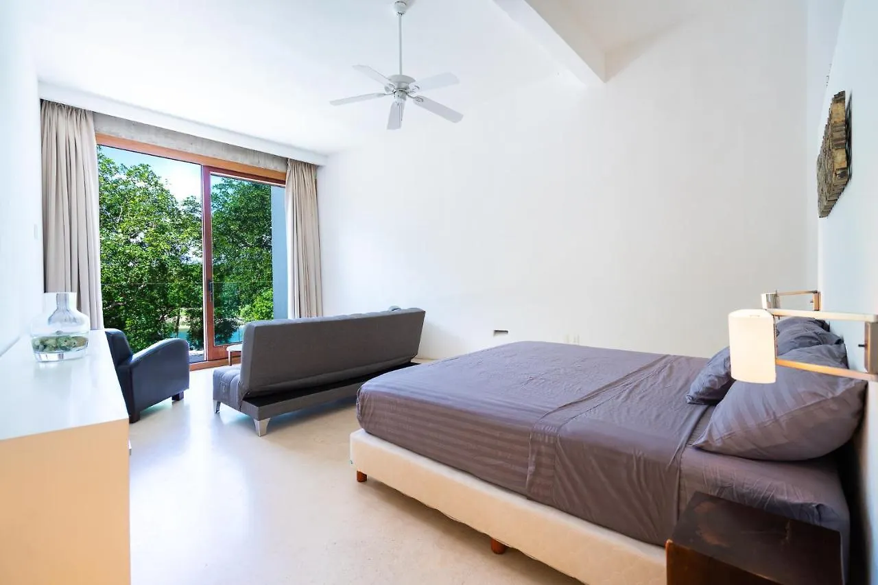 Tulum Country Club Private Villa With Pool 18 People