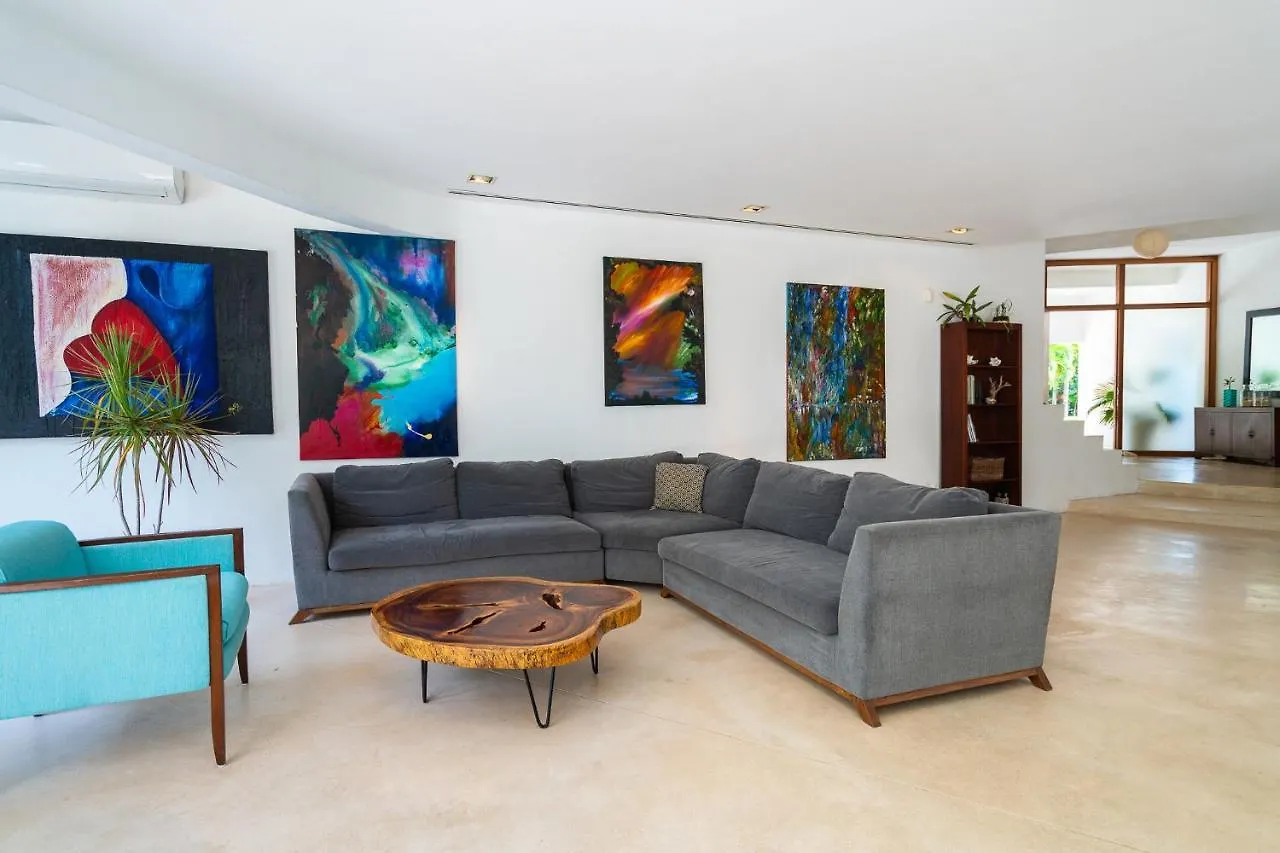 Tulum Country Club Private Villa With Pool 18 People Mexico