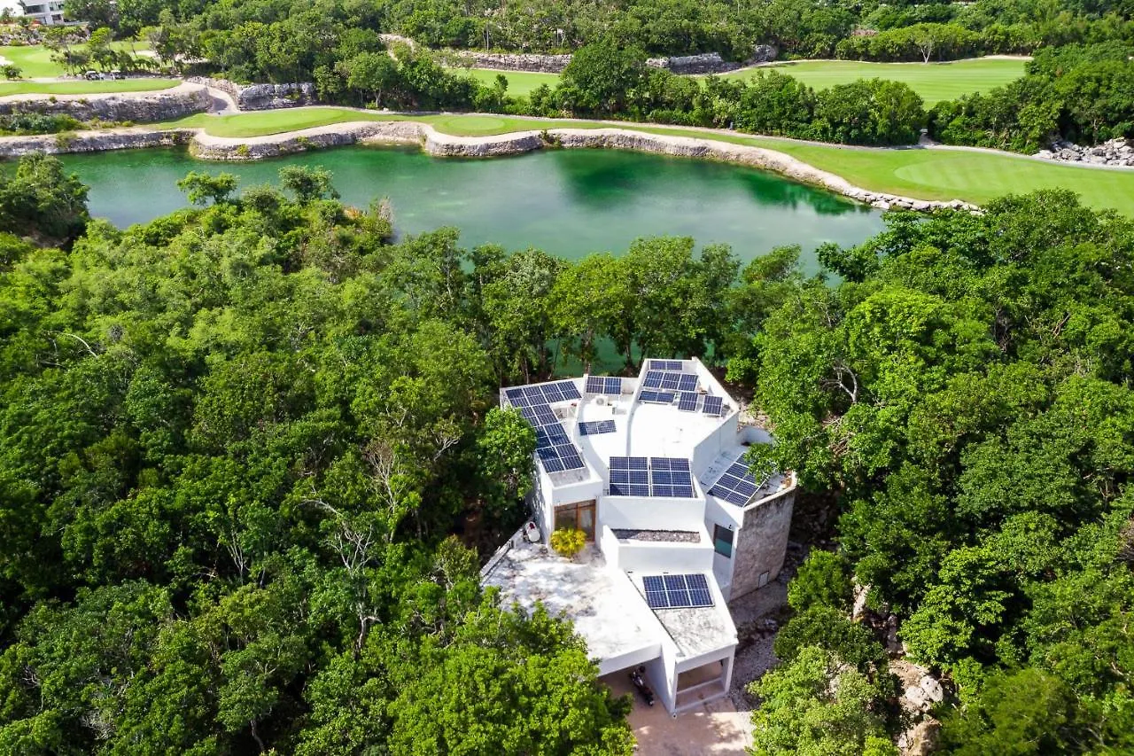Tulum Country Club Private Villa With Pool 18 People Mexico