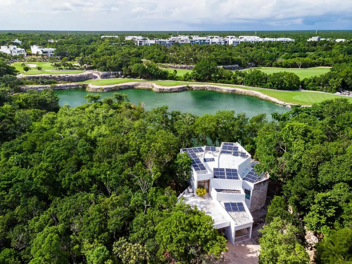 Tulum Country Club Private Villa With Pool 18 People