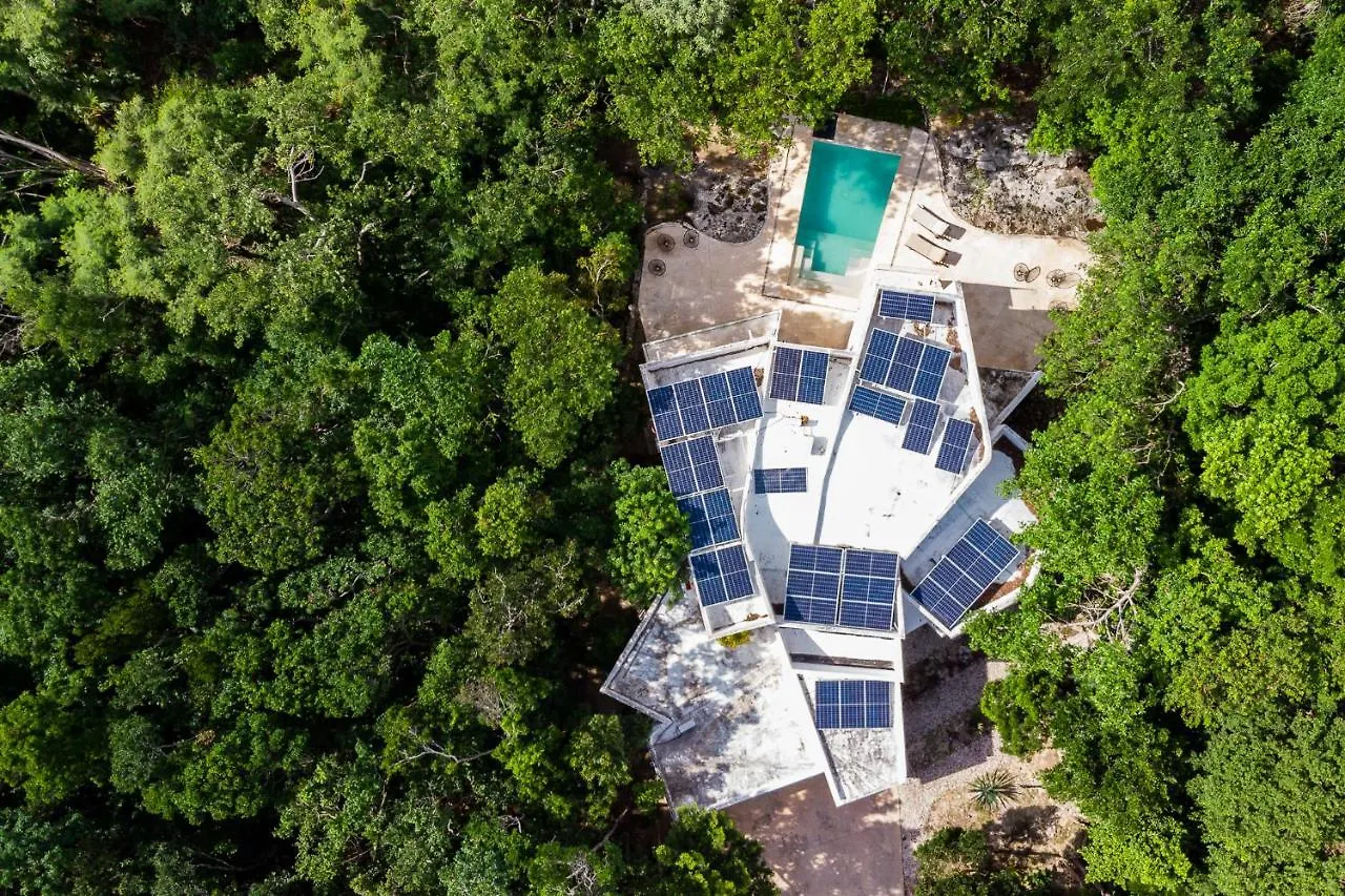 Tulum Country Club Private Villa With Pool 18 People
